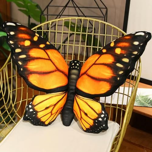 tYuNBd Niedliche Schmetterling Plüsch Kissen Weiches Plüschtier Schmetterling Kinder Spielzeug Kissen Geburtstagsgeschenk 50cm 6 von tYuNBd