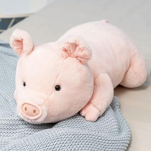 tYuNBd Niedliches Cartoon Schwein Plüsch Kissen Spielzeug Tier Schwein Plüsch Puppe weiches Kindergeburtstags 65cm 1 von tYuNBd