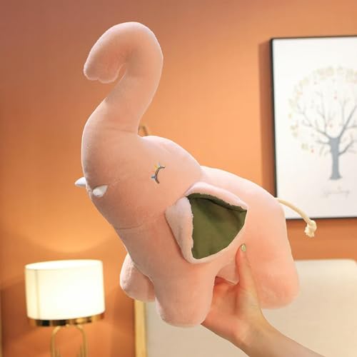 tYuNBd Niedliches Elefant Plüschtier Tier Plüsch Puppe Mädchen Junge Kawaii Weiches Kinderspielzeug 28cm 2 von tYuNBd