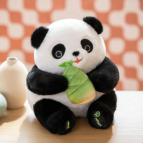 tYuNBd Niedliches Panda Plüschtier Kawaii Plüsch Panda Umarmung Bambus Plüsch Puppe Kissen Kinder Spielzeug Geschenk Geburtstag 50cm 1 von tYuNBd