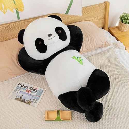 tYuNBd Panda Plüschtier Kawaii Spaß Tier Panda Plüsch weiches Kinderspielzeug Geburtstag und Weihnachten Geschenkdekoration 80cm 1 von tYuNBd