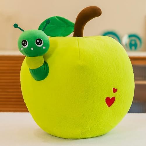 tYuNBd Persimmon Mango Cartoon Apfel Plüsch Spielzeug Kreative Dekoration Festival Geschenk für Kinder 25cm 4 von tYuNBd