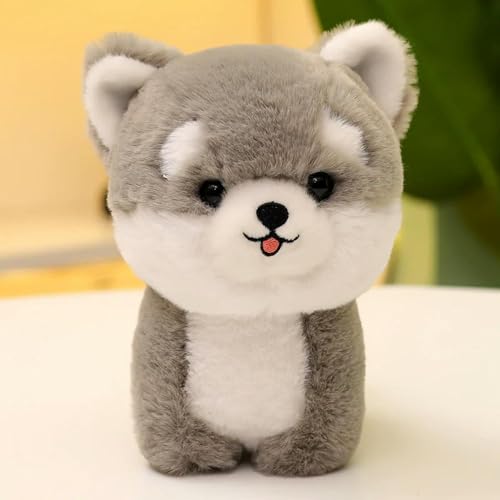 tYuNBd Plüsch Hundespielzeug Flauschiger Welpe Husky Bichon Schäferhund Plüsch Puppe Geschenke für Kinder Geburtstagsgeschenke 20cm 1 von tYuNBd