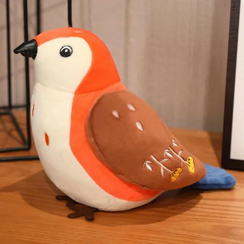 tYuNBd Plüsch Spatz Vogel Plüsch Puppe Kinder Spielzeug Dekoration Plüschtier Kinder Weihnachtsfeier Geschenk Geburtstagsgeschenk 20cm 4 von tYuNBd