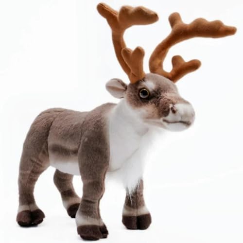 tYuNBd Rentier Plüschtiere Weihnachten Hirsch Plüsch Puppen Elch Plüschtiere Frohe Weihnachten Silvester Dekorationen 42cm 1 von tYuNBd