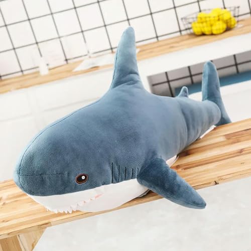 tYuNBd Riesenhai Plüsch Spielzeug Plüsch süßes Tier Kissen Puppe Geschenk für Kinder Geburtstagsgeschenk 45cm 2 von tYuNBd