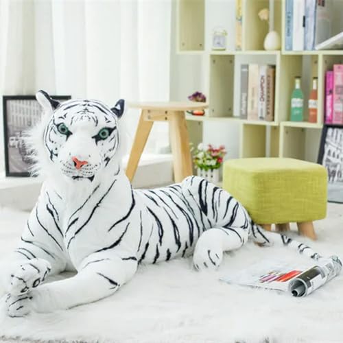 tYuNBd Tiger Doll lebensechte Tiger Leopard Plüschtier weiche Tiere für Kinder Geburtstagsgeschenk 110cm 1 von tYuNBd