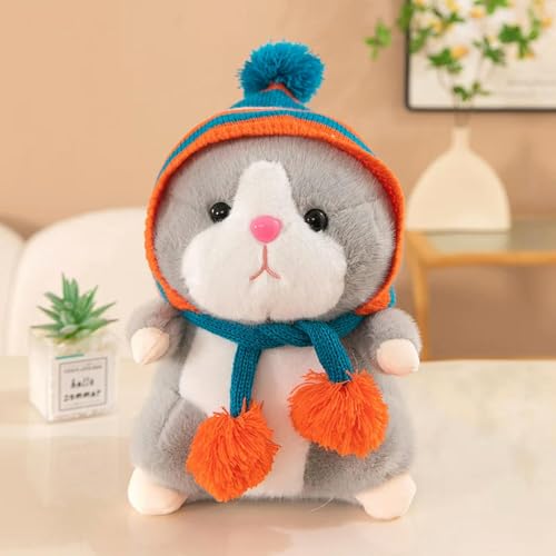 tYuNBd Weiches Cartoon Hamster Plüschtier Kissen niedliches Tier Sofa Kissen Kinder Geburtstagsgeschenk 25cm 8 von tYuNBd