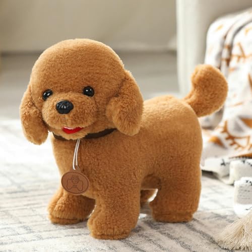 tYuNBd Welpenpuppe Shiba Inu Pommersches Plüschtier Hundepuppe kleine Kinder Puppe Geburtstagsgeschenk 30CM 4 von tYuNBd