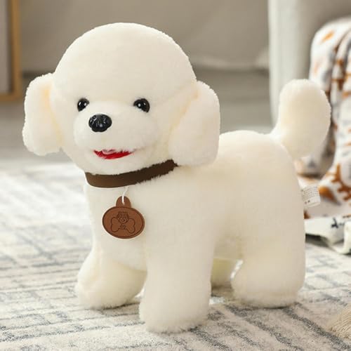 tYuNBd Welpenpuppe Shiba Inu Pommersches Plüschtier Hundepuppe kleine Kinder Puppe Geburtstagsgeschenk 35CM 3 von tYuNBd