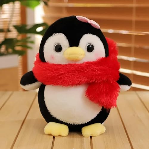 tYuNBd niedlich Pinguin Schleife Schal Plüsch Puppe Cartoon Tier Plüsch Spielzeug Mädchen Junge Weihnachten Geschenk Geburtstagsgeschenk 20cm 5 von tYuNBd