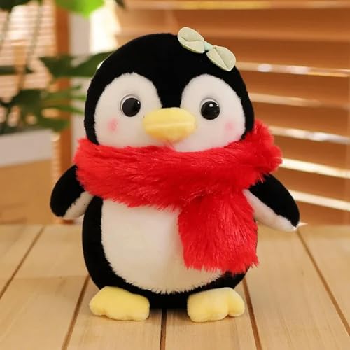 tYuNBd niedlich Pinguin Schleife Schal Plüsch Puppe Cartoon Tier Plüsch Spielzeug Mädchen Junge Weihnachten Geschenk Geburtstagsgeschenk 20cm 8 von tYuNBd