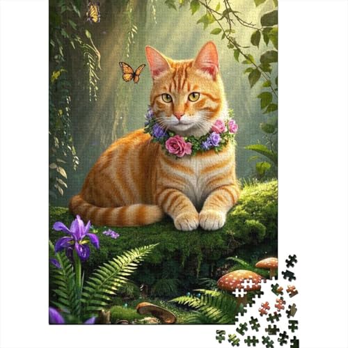 Bengalkatzekatze Puzzle 1000 Teile Schwer Puzzle Spielzeug Lernspiel Impossible Herausforderungsspielzeug Für Erwachsene Und Kinder in Bewährter 1000pcs (75x50cm) von tanpiaoliang