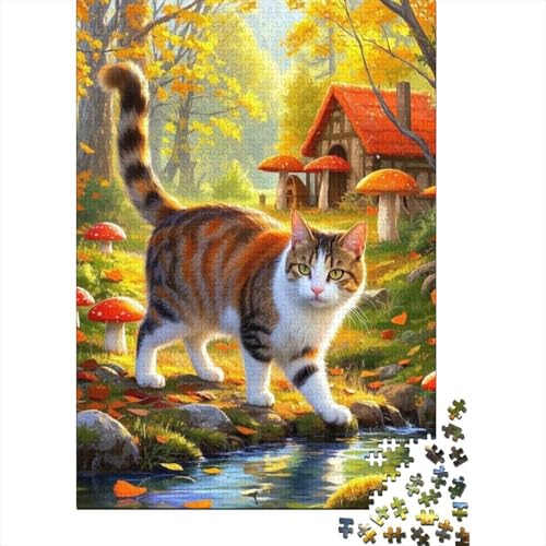 Europäisch Kurzhaar (Katze) Puzzle 1000 Teile Schwer Puzzle Spielzeug Pädagogisches Spiel Impossible Herausforderung Spielzeug Für Erwachsene Und Kinder Ab 14 Jahren 1000pcs (75x50cm) von tanpiaoliang