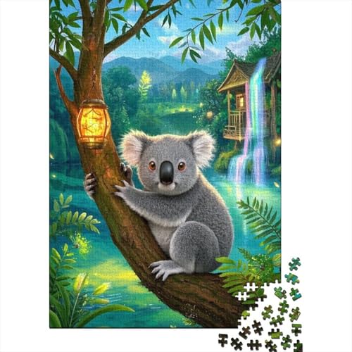 Koala Puzzle 1000-teilige Schwer Puzzle Spielzeug Lernspiel Impossible Herausforderungsspielzeug Für Erwachsene Und Kinder Ab 12 Jahren 1000pcs (75x50cm) von tanpiaoliang