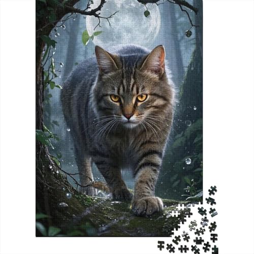 Manx-Katze Puzzle 1000 Teile Schwer Puzzle Spielzeug Lernspiel Impossible Herausforderung Spielzeug Für Erwachsene Und Kinder in Bewährter 1000pcs (75x50cm) von tanpiaoliang