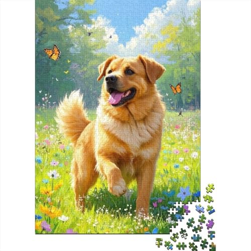 Rottweiler Puzzle 1000-teilige Schwer Puzzle Spielzeug Pädagogisches Spiel Impossible Herausforderung Spielzeug Für Erwachsene Kinder 1000pcs (75x50cm) von tanpiaoliang