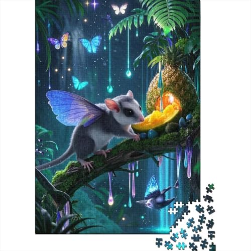 Zuckergleiter Puzzles 1000 Teile Schwer Puzzle Spielzeug Lernspiel Impossible Herausforderung Spielzeug Für Erwachsene Und Kinder Ab 12 Jahren 1000pcs (75x50cm) von tanpiaoliang