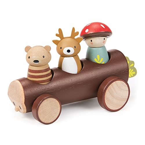 tender leaf toys NEU Baumstamm Taxi 4 TLG. von Tender Leaf Toys