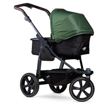 tfk Kombikinderwagen Mono 2 mit Luftkammer Radset olive von tfk