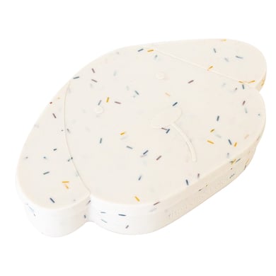 the cotton cloud Brotdose aus Silikon Milo Confetti von the cotton cloud