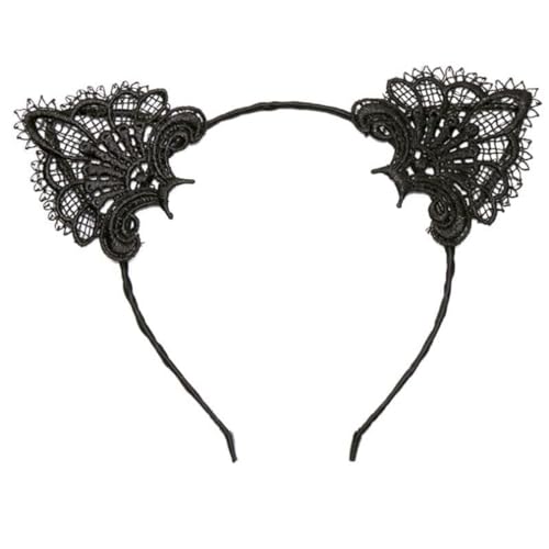 thematys Süße Katzenohren Haarreif – Vielseitiger Cat Ear Headband für Karneval, Cosplay, Fasching & Mottopartys – Ideal für Kinder & Erwachsene, für Geburtstage, Hochzeiten & Halloween von thematys