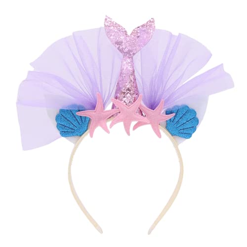 thematys Meerjungfrau mermaid Haarschmuck | Haarreif | Haarreifen | Haarband | Mädchen | Kinder | Erwachsene | Accessoire | Fasching | Karneval | Cosplay | Kinder-Geburtstag | Kostüm (Style004) von thematys