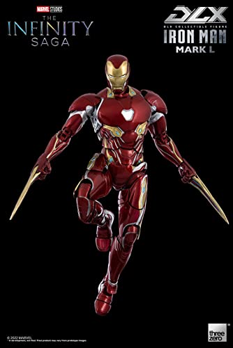 Marvel Infinity Saga 1/12 DLX Iron Man Mark 50 17 cm von threezero