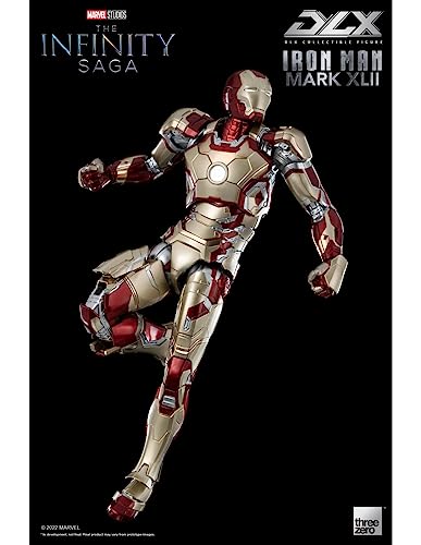 THREEZERO: Figur DLX Marvel Saga Infinity Iron Man MK 42 von threezero