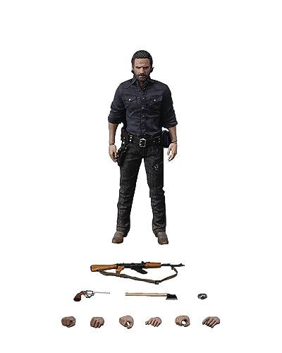 ThreeZero The Walking Dead: Rick Grimes (Staffel 7) Actionfigur im Maßstab 1:6 von threezero