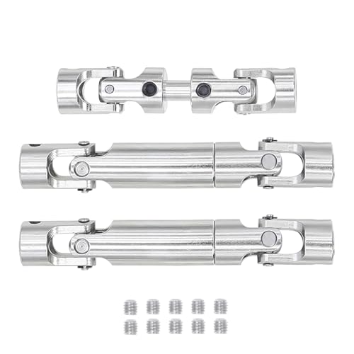 tieedhfu Universal Drive Joint 3 stücke Aluminium Legierung Für MN128 1/12 Crawler Design RC Auto Zubehör Ersatzteile von tieedhfu