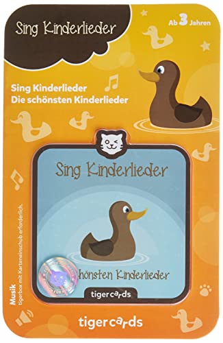 tigercard - Hörspiel für die tigerbox TOUCH, Sing Kinderlieder: Die schönsten Kinderlieder von tigermedia