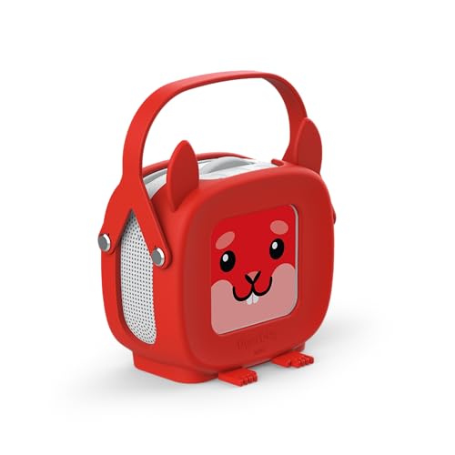 tigermedia tigerbox MINI Starterset Henny Hörnchen, Audio-Streamingbox für Kinder mit Lautstärkebegrenzung, Stereo, Einstellrad, Klinkenstecker, Tragehülle, Farbe rot, inkl. 4 Wochen tigertones Zugang tigermedia tigerbox MINI Starterset Henny Hörnchen, Audio-Streamingbox für Kinder mit Lautstärkebegrenzung, Stereo, Einstellrad, Klinkenstecker, Tragehülle, Farbe rot, inkl. 4 Wochen tigertones Zugang von tigermedia