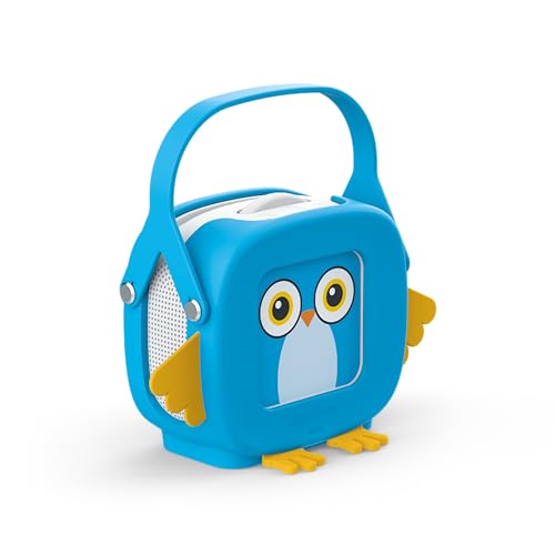 tigermedia tigerbox MINI Starterset Kalli Kauz, Audio-Streamingbox für Kinder mit Lautstärkebegrenzung, Stereo, Einstellrad, Klinkenstecker, Tragehülle, Farbe blau, inkl. 4 Wochen tigertones Zugang tigermedia tigerbox MINI Starterset Kalli Kauz, Audio-Streamingbox für Kinder mit Lautstärkebegrenzung, Stereo, Einstellrad, Klinkenstecker, Tragehülle, Farbe blau, inkl. 4 Wochen tigertones Zugang von tigermedia