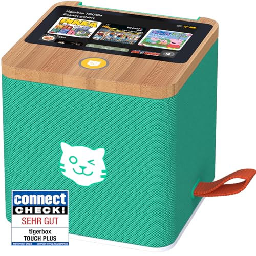 tigermedia tigerbox Touch Plus grün mit extra Langer Akkulaufzeit und Bluetooth Kopfhöreranschluss, Hörspiel, Teufelskicker, König der Löwen, Disney, Super Wings, 1253 tigermedia tigerbox Touch Plus grün mit extra Langer Akkulaufzeit und Bluetooth Kopfhöreranschluss, Hörspiel, Teufelskicker, König der Löwen, Disney, Super Wings, 1253 von tigermedia