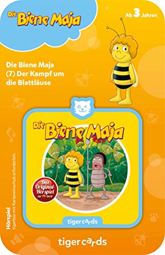 tigermedia tigercard Biene Maja Der Kampf um die Blattläuse schöne Kinderhörspiele Autofahrten tigerbox Hörbox Hörbücher Kinderlieder von tigermedia