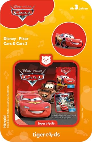 tigermedia tigercard Disney Cars 1 und 2 Rennwagen Auto Abenteuer Geschichten tigerbox Hörbox Hörspiele Hörbücher Lieder Geschenkidee Jungs Sohn von tigermedia