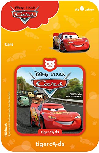 tigermedia tigercard Disney Cars Hörbuch Lesung Klassiker Bestseller Jungs Geschenke Einschulung tigerbox Kinder mp3 Player Hörspiel Hörbuch Musik von tigermedia