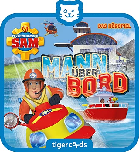 tigermedia tigercard Feuerwehrmann Sam Mann über Bord Hörspiel Abenteuer Jungs tigerbox Hörbox Audioplayer Hörbuch Kindermusik Geschenkidee Sohn von tigermedia