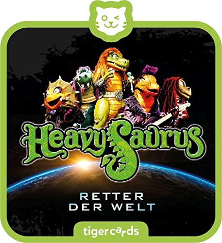 tigermedia tigercard Heavysaurus Retter der Welt Dinosaurier Abenteuer Geschichten Jungs Neffen Bruder tigerbox Streamingbox Hörspiel Hörbuch Lieder von tigermedia