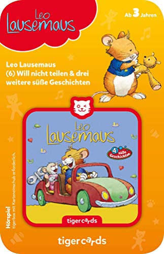 tigermedia tigercard Leo Lausemaus Folge 6 Will nicht teilen Kindererziehung Förderung Kindergarten tigerbox Hörbox Hörspiel Hörbuch Kindermusik von tigermedia