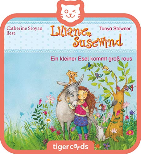 tigermedia tigercard Liliane Susewind Ein Esel kommt groß raus Tiere Pferdehof tigerbox Hörbox Kinderbeschäftigung Hörspiele Hörbücher Lieder von tigermedia