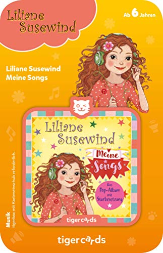 tigermedia tigercard Liliane Susewind Meine Songs Album Kinder Tanzen Singen tigerbox tragbarer Lautsprecher Hörbox Geschenkidee Geburtstag Mädchen von tigermedia