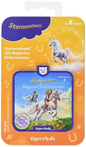 tigermedia tigercard Sternenschweif Folge 53 Magisches Einhorn Turnier Geschichten Geschenk Mädchen Tochter Patenkind tigerbox Hörbox Hörspiele von tigermedia