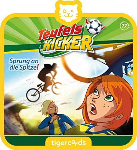 tigermedia tigercard Teufelskicker Folge 77 Sprung an die Spitze Fußball Jungs Geschichten tigerbox Streamingbox Hörspiele Hörbücher Kindermusik von tigermedia