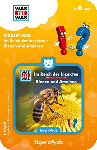 tigermedia tigercard WAS IST WAS Im Reich der Insekten Bienen und Ameisen Entdecker Abenteuer Kinderwissen tigerbox Hörbox Kinder Hörspiel Hörbuch von tigermedia