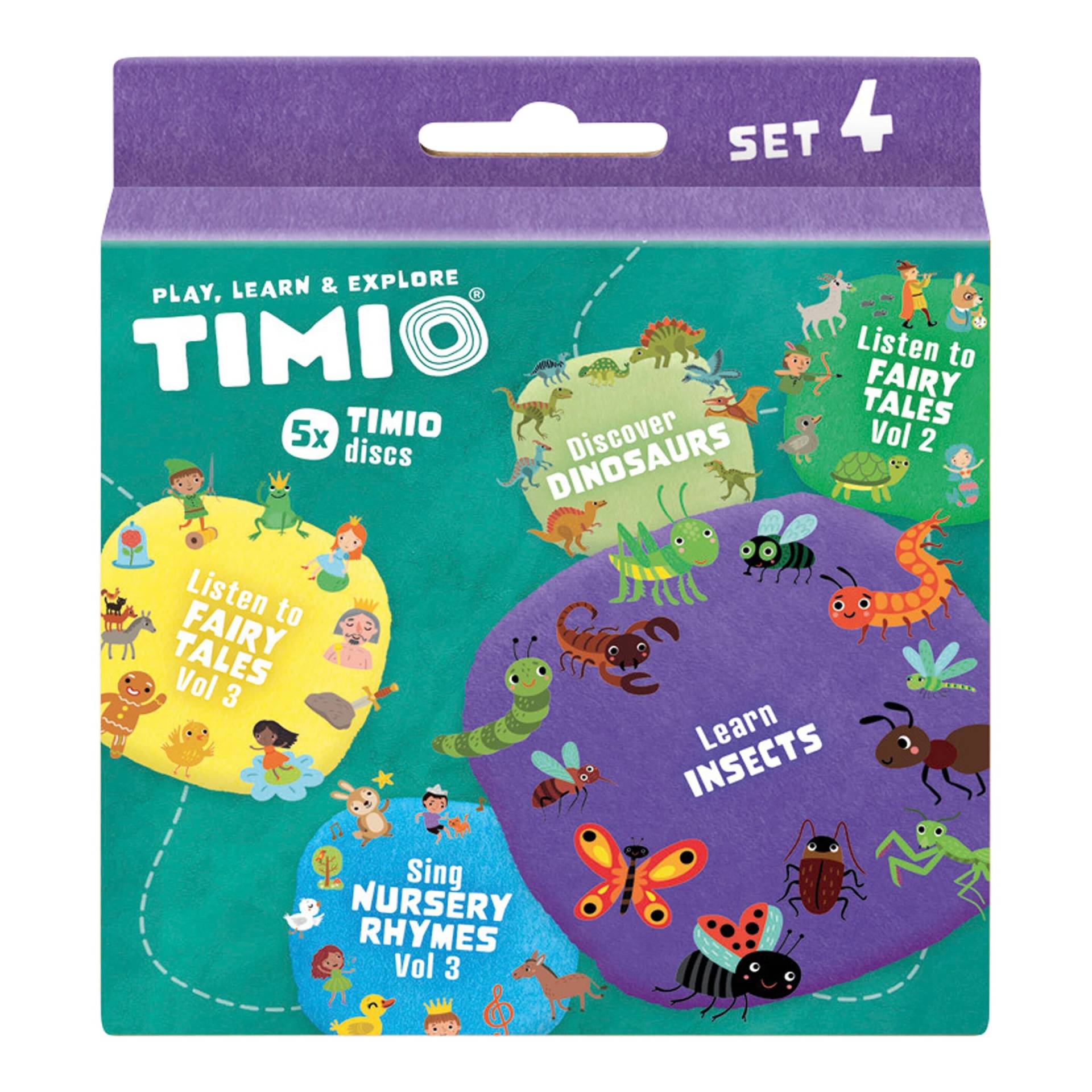 Timio Audio Disc Set 4 - Kinderreime Vol. 3: 5 Discs von timio