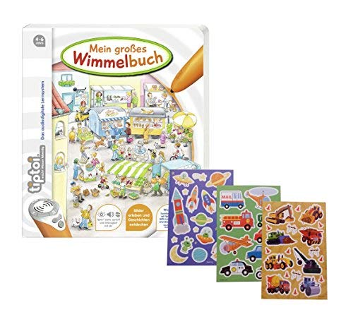 Ravensburger tiptoi Mein Wimmelbuch + Gratis Kinder Sticker von tiptoi