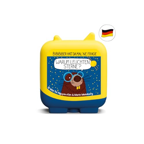Tonies Clever Tonie BiBiBiber – Warum leuchten Sterne? für die Toniebox, Wissens-Hörspiel für Kinder ab 7 Jahren, Spielzeit ca. 86 Minuten Tonies Clever Tonie BiBiBiber – Warum leuchten Sterne? für die Toniebox, Wissens-Hörspiel für Kinder ab 7 Jahren, Spielzeit ca. 86 Minuten von tonies