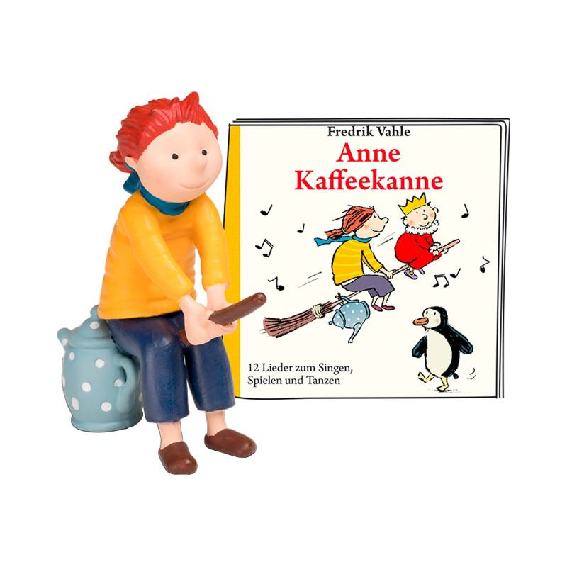 Tonies Tonie Hörfigur Anne Kaffeekanne - 12 Lieder zum Singen, Spielen und Tanzen von tonies